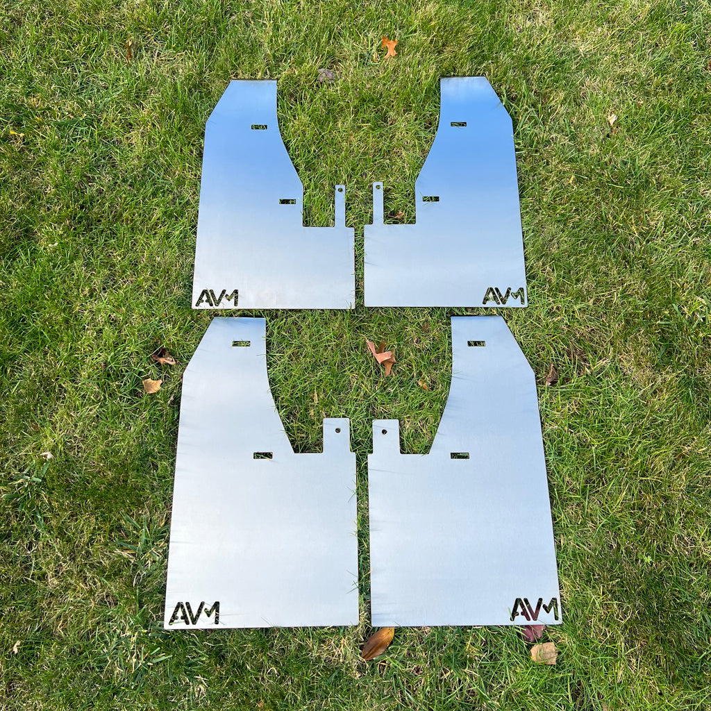 AVM Mudflaps (Universal -Stainless)