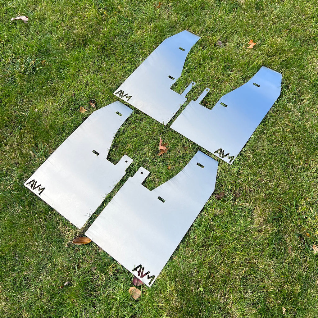 AVM Mudflaps (Universal -Stainless)