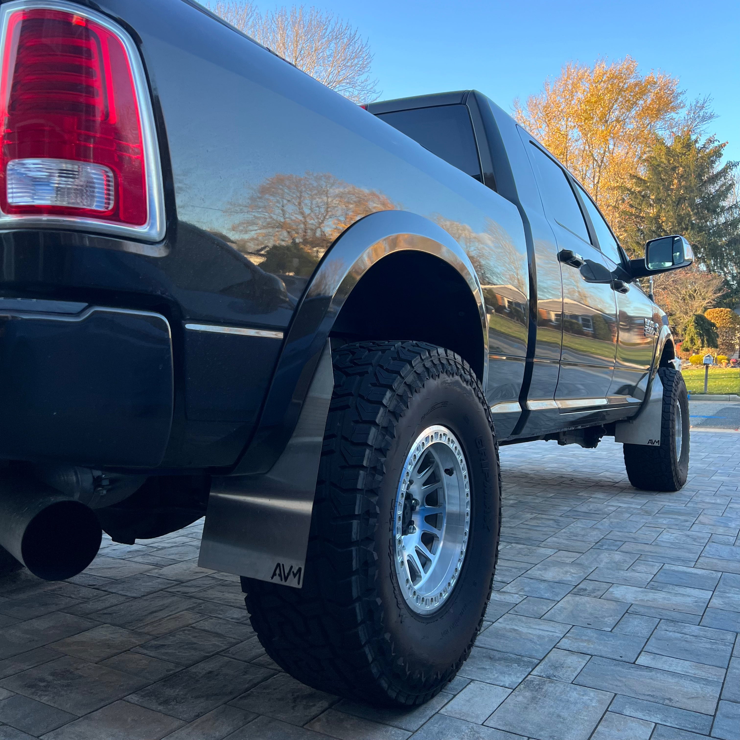 AVM Mudflaps - 4th Gen Ram Direct Fit (Stainless)